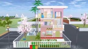 Ini Cara Memasukan ID Sakura School Simulator Rumah Mewah